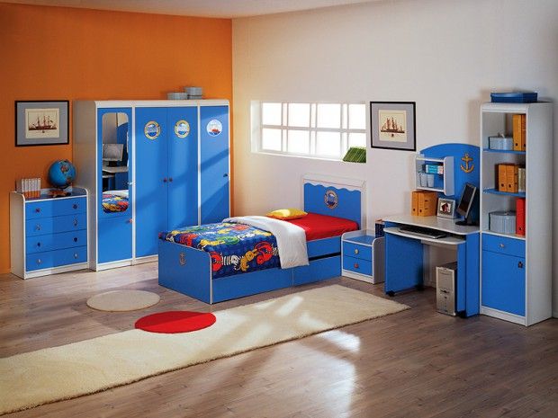Различни стилове на декориране на детска стая за момче
